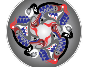 Coastal Drumming Circle - Art Print - Designs by Nytom