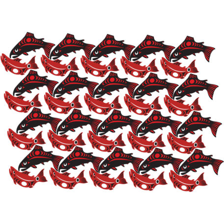 Coho's Coho's Coho's - Limited Edition Giclee’ Print - Designs by Nytom