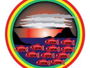 Cohos in the Bay - Designs by Nytom