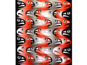 Repetitive Salmon in Red