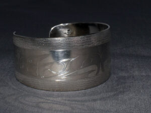 silver eagles bracelet